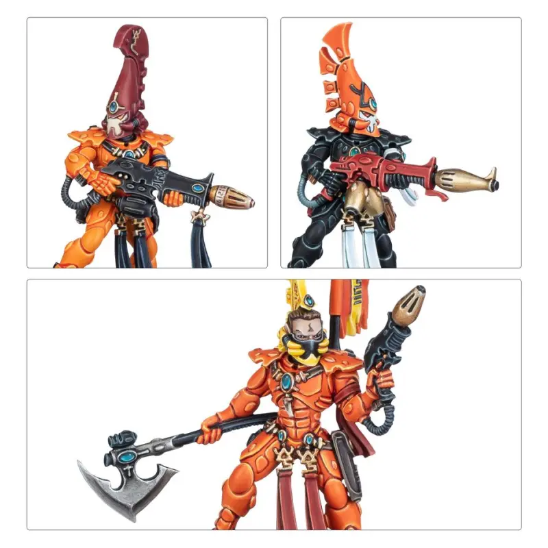 Fire dragons, aeldari, warhammer 40k, games workshop, model 46-46